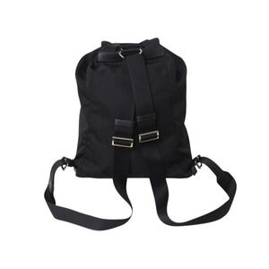 Prada Backpack Triangle Daypack Black Logo